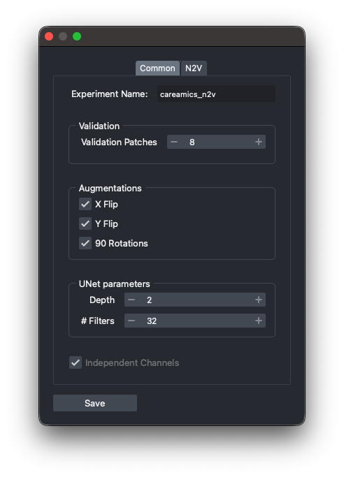 Advanced settings 1